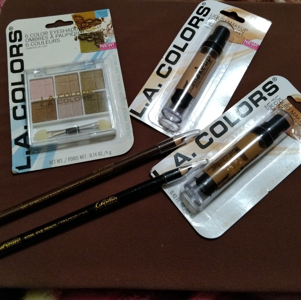Makeup Lot new - eyeshadow, eye pencil, foundation